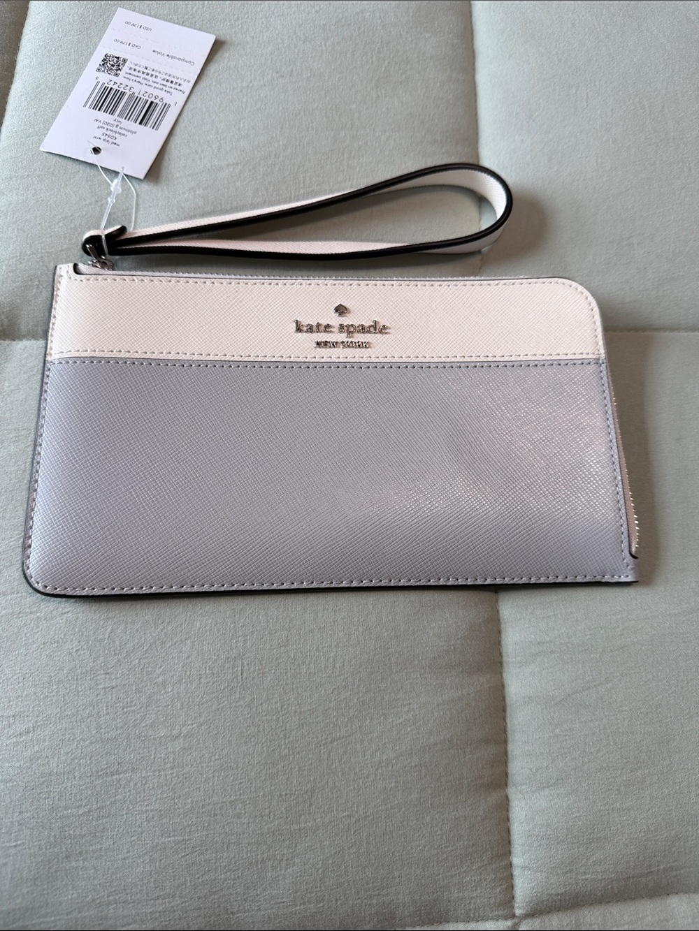 kate spade two-tone wristlet